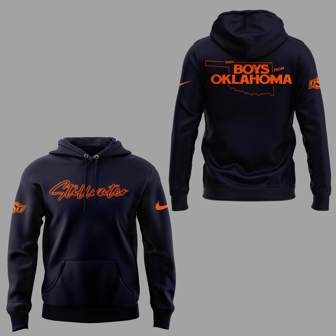 Limited Edition The Boys From Oklahoma Stillwater Hoodie-ND04122511