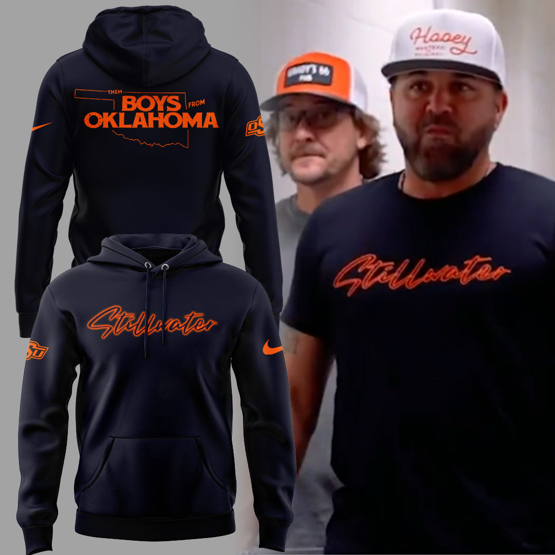 Limited Edition The Boys From Oklahoma Stillwater Hoodie-ND04122511