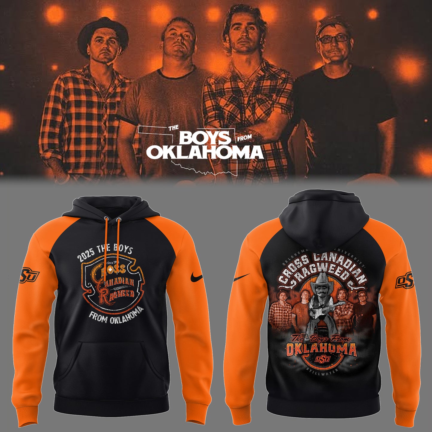 Cowboys Limited The Boys From Oklahoma Hoodie-PU25041120