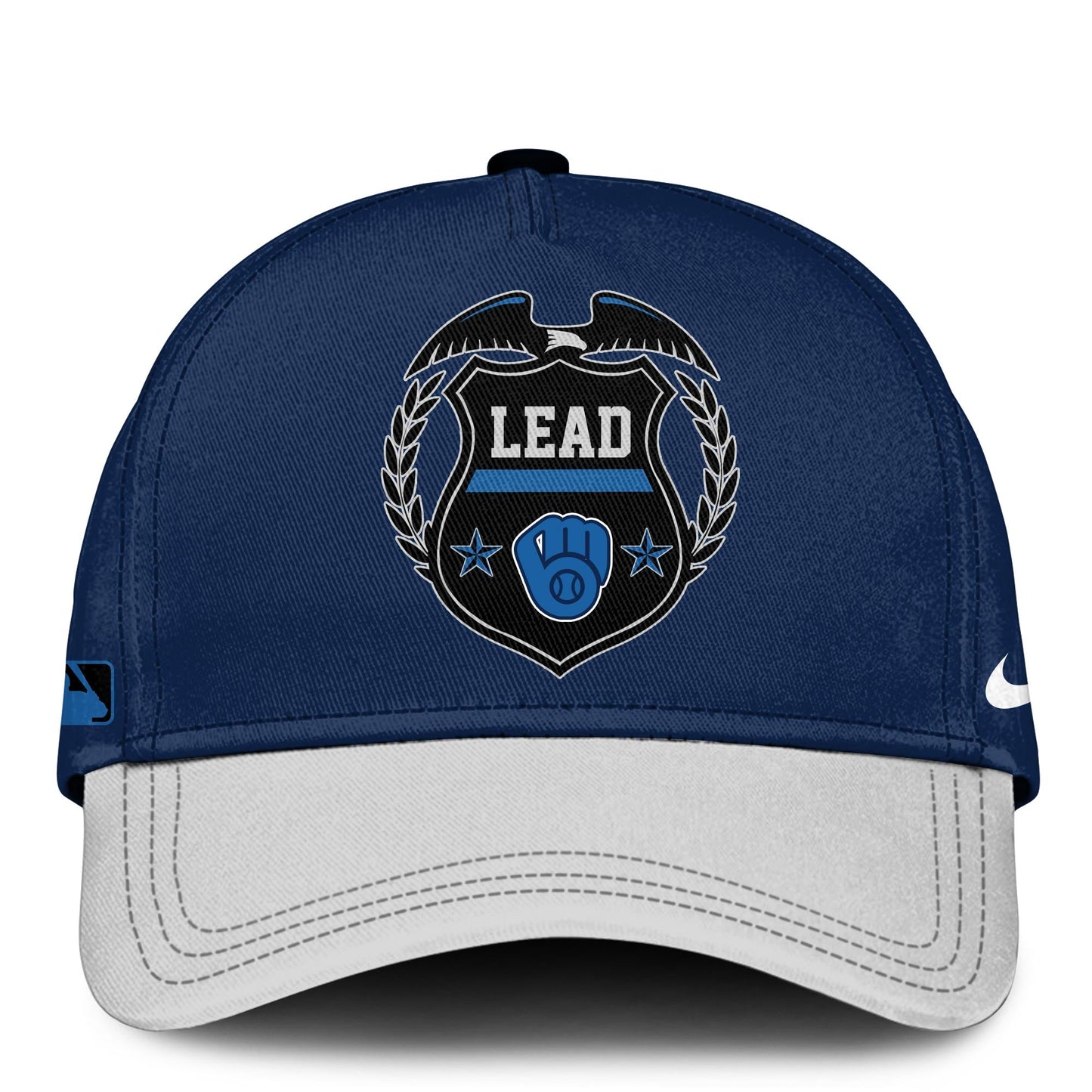 . Milwaukee Brewers MLB x Law Enforcement Appreciation Day Hoodie Limited