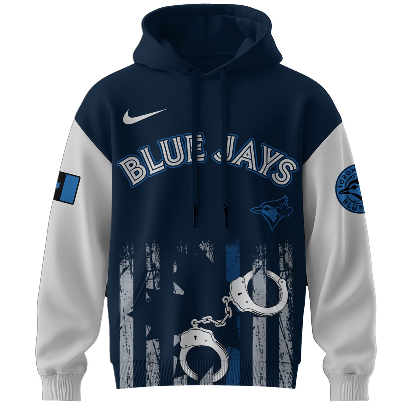 . Toronto Blue Jays MLB x Law Enforcement Appreciation Day Hoodie Limited