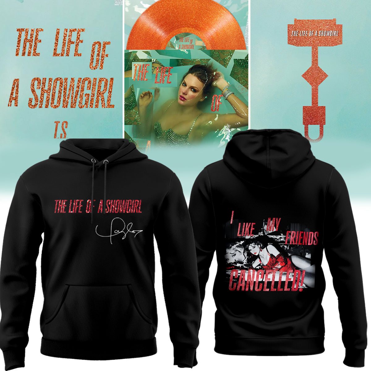 TS – The Life of a Showgirl Limited Edition Hoodie
