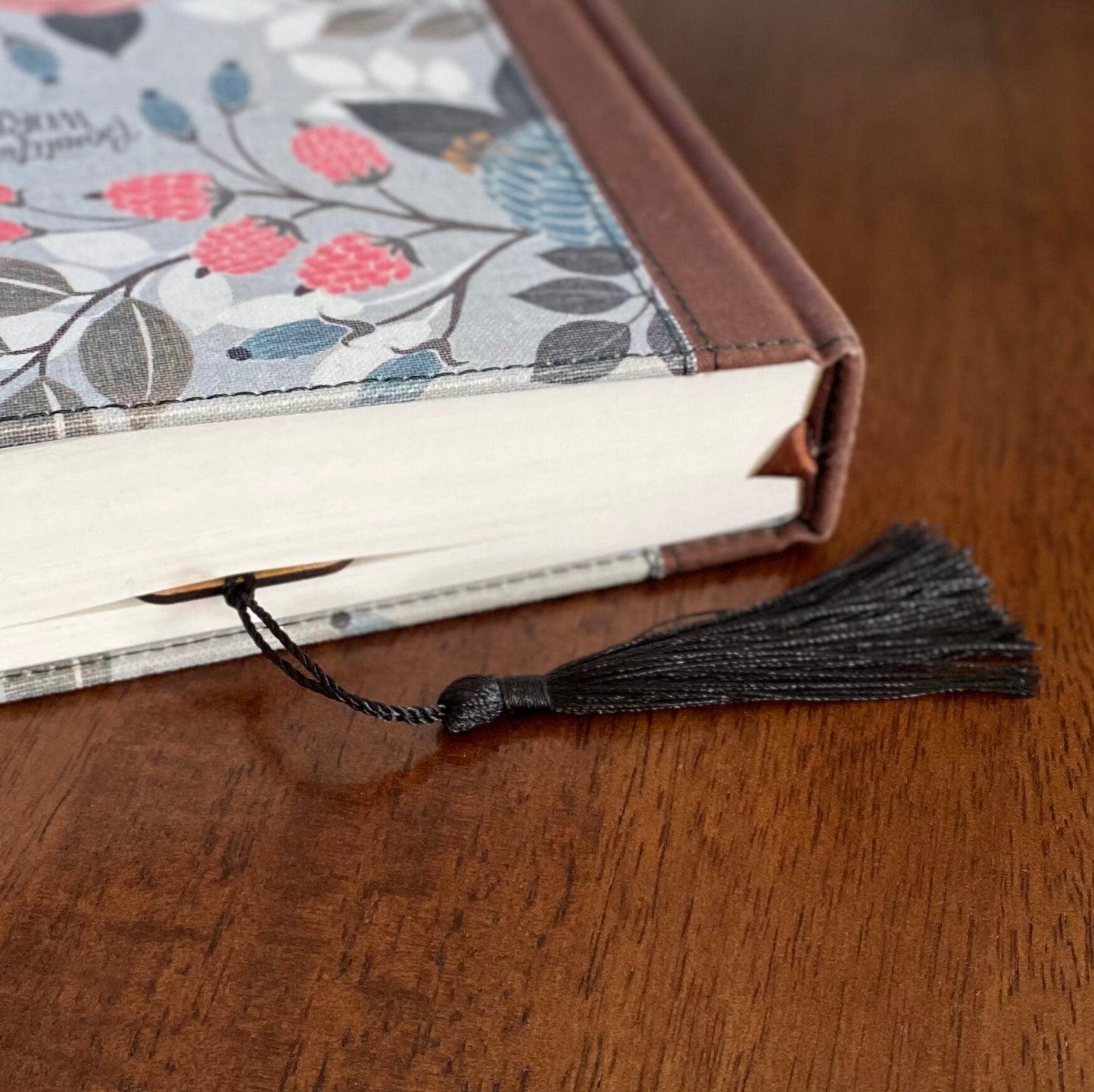 Birds on Branches Engraved Wood Bookmark with Optional Personalization - Makes a Great Personalized Gift