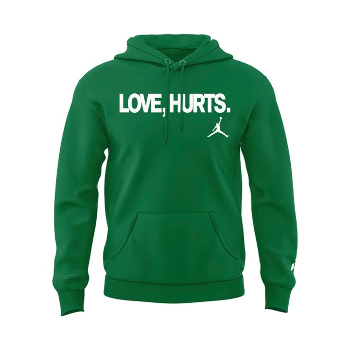 Special Edition Love,Hurts. Kelly Green Hoodie