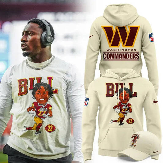 Washington Commanders Bill Croskey Merritt Hoodie
