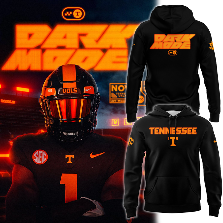 Limited Edition Tennessee Football dark mode Hoodie
