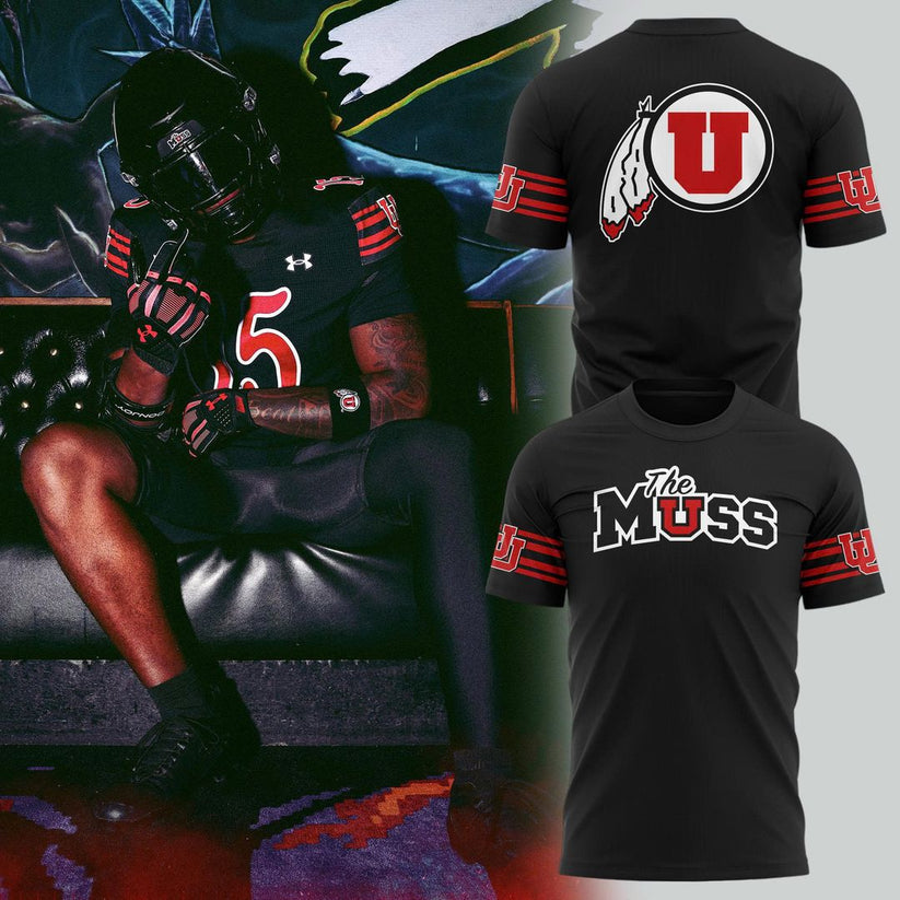 Special New Utah Utes football Uniform T-Shirt