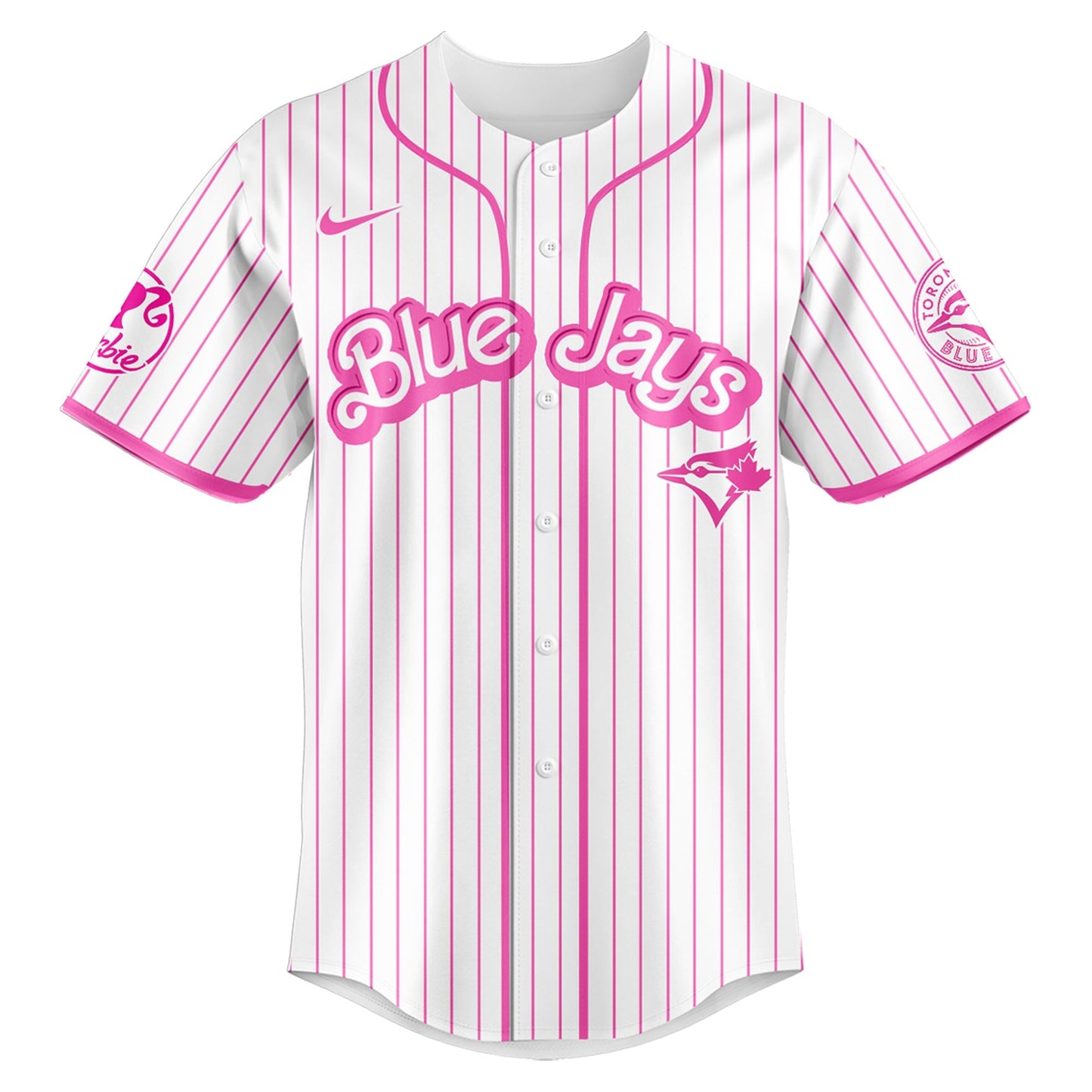 . Toronto Blue Jays MLB x Barbie Night Game Limited Edition Jersey 2025 v2