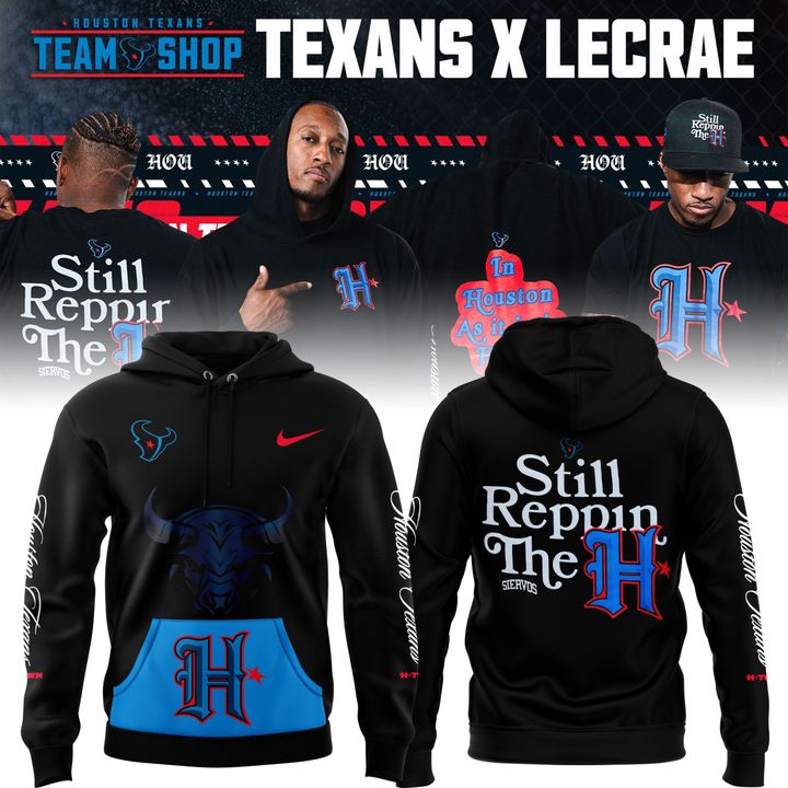 5. Lecrae x Houston Texans Black Limited Edition Hoodie
