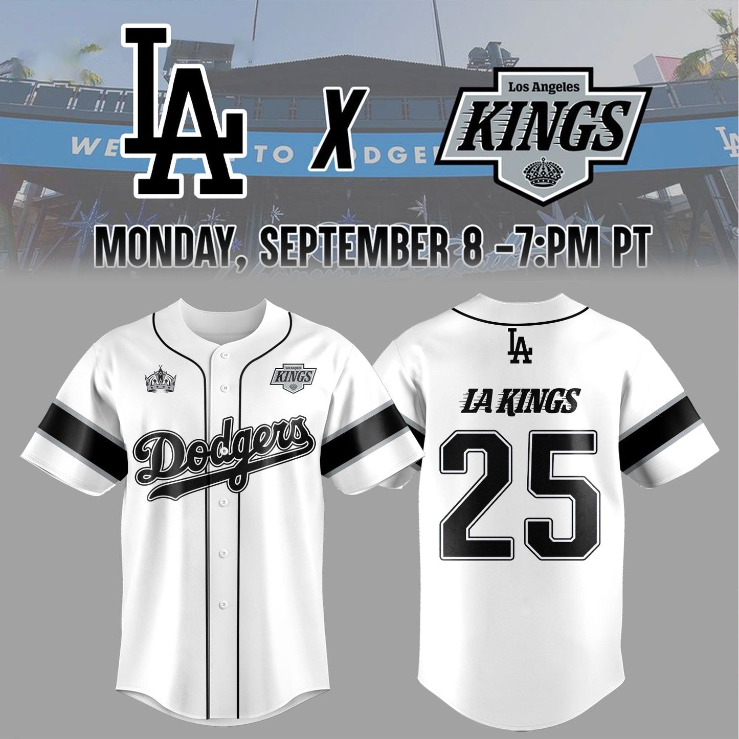 _…Los Angeles Dodgers x Los Angeles Kings Limited Edition Jersey