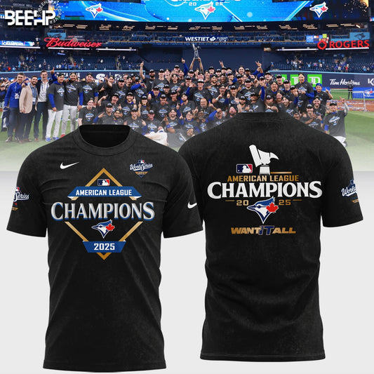 .Toronto Blue Jays 2025 American League Champions Limited Edition Shirt