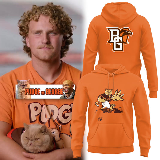 .Pudge the Cat Football Limited Edition Hoodie