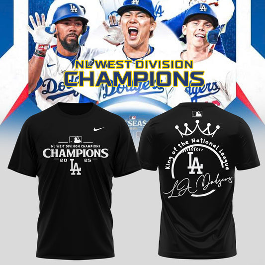 Los Angeles Dodgers T-Shirt NL West Division Champions