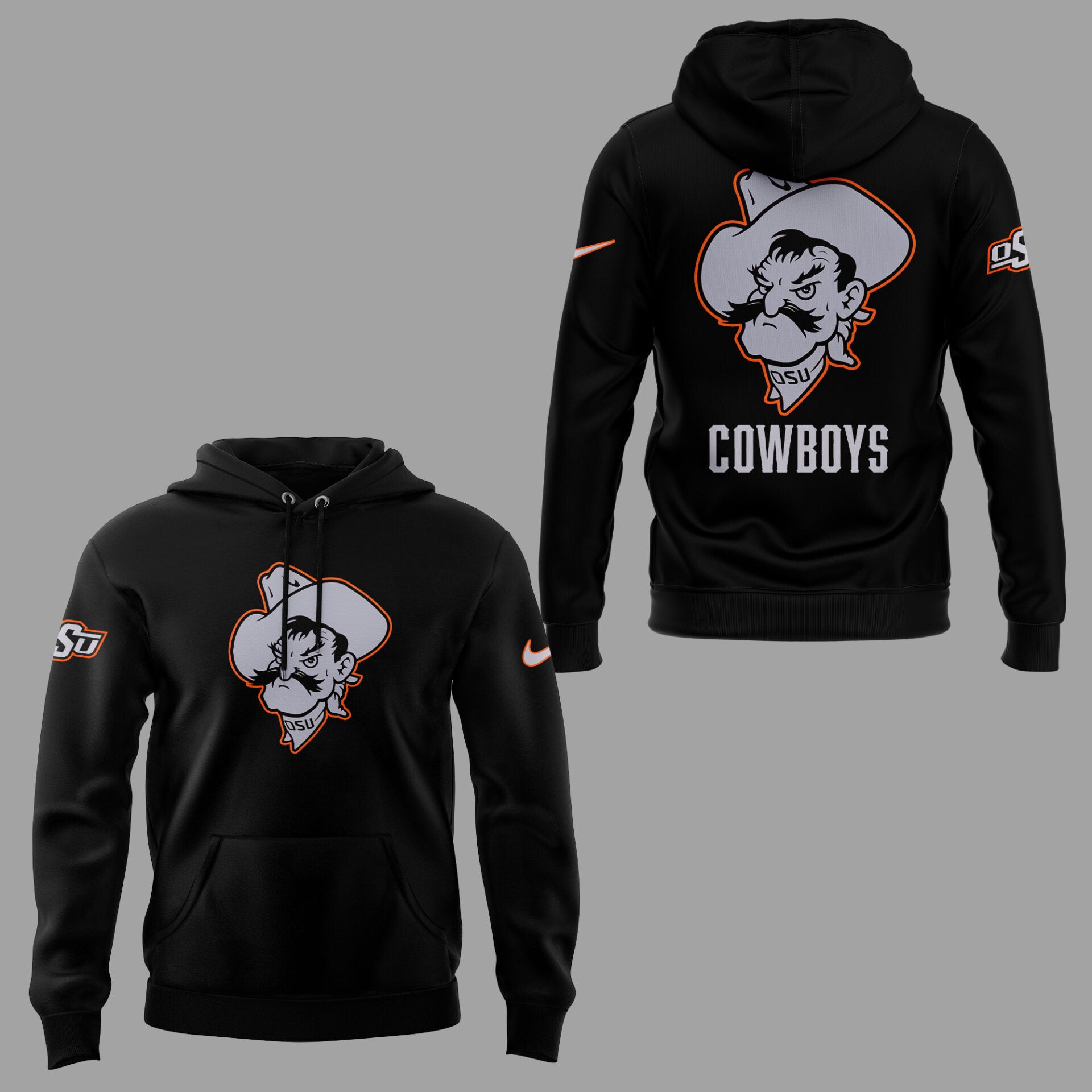 Cowboys Limited Edition The Boys From Oklahoma Black Hoodie-AB041525501