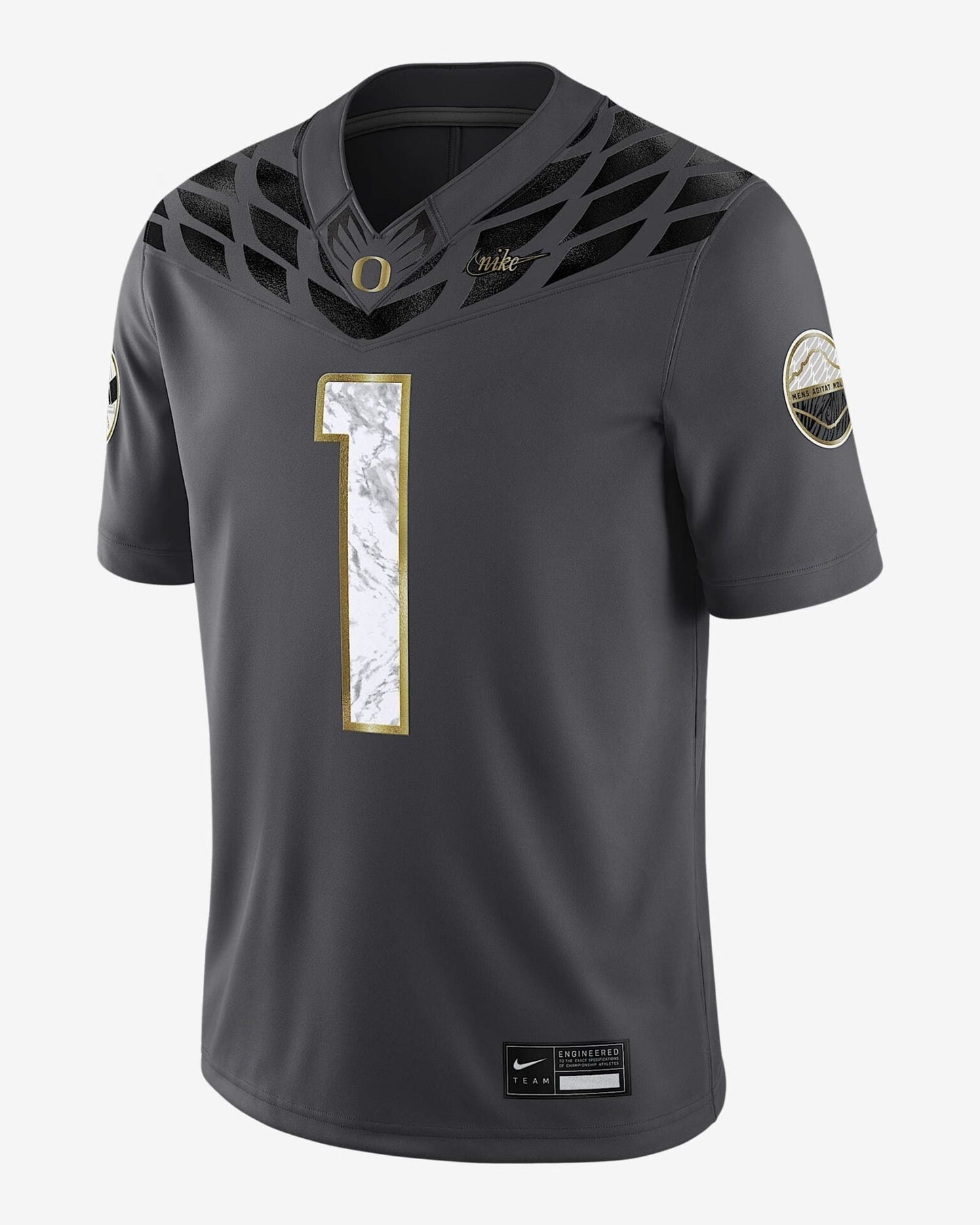 Limited Edition Ducks FB A Tribute to Phil and Bill “ShoeDuck” Black Jersey-AB0914250031