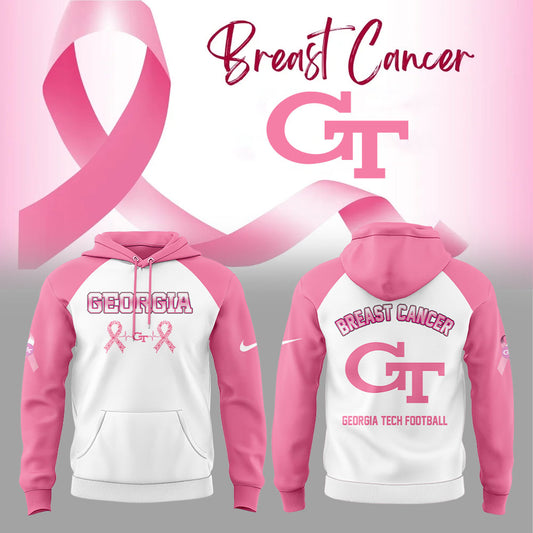 . Georgia Tech Cancer Awareness Month 2025 Combo Hoodie