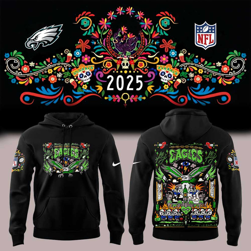 Philadelphia Eagles Hasta La Muerte 2025 Combo Hoodie
