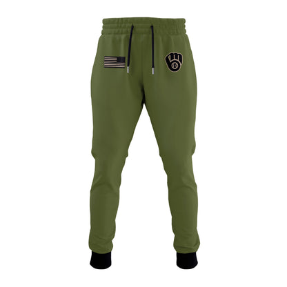 _Milwaukee Brewers x MLB x Army Military Appreciation Night Hoodie Editions Limited