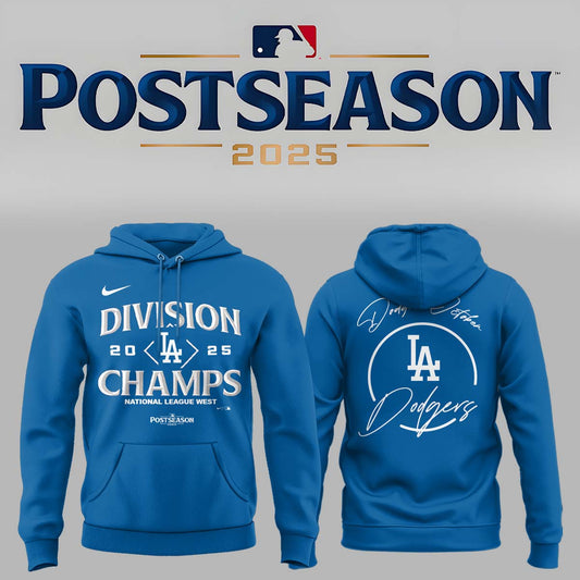 Los Angeles Dodgers Hoodie NL West Division Champions