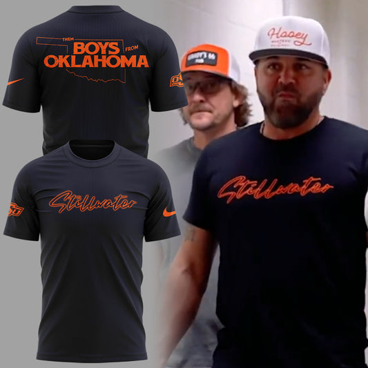 Limited Edition The Boys From Oklahoma Stillwater T-Shirt-ND04122512