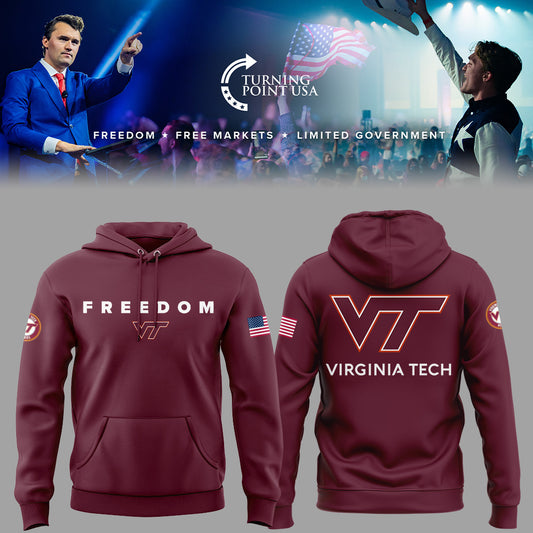 Limited Edition Virginia Tech x Turning Point USA Hoodie