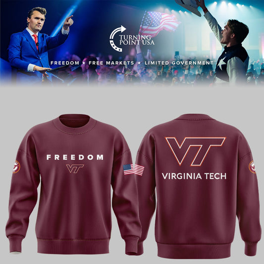 Limited Edition Virginia Tech x Turning Point USA SweatShirt