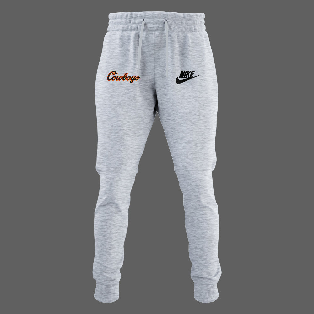 Limited Edition OSU Cowboy Gray Zip Hoodie-PA04052508