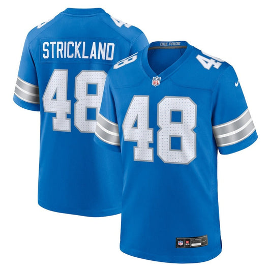 Loren Strickland Lions Team 2025 Limited Football Pro Jersey