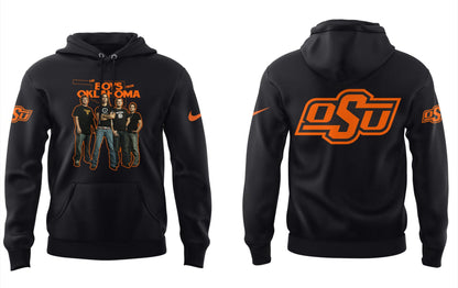 Cowboys Limited The Boys From Oklahoma Black Hoodie-PU25041117