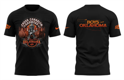 Cowboys Limited The Boys From Oklahoma Black T-Shirt-PU25041118