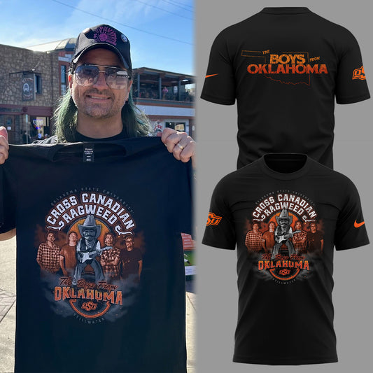 Cowboys Limited The Boys From Oklahoma Black T-Shirt-PU25041118