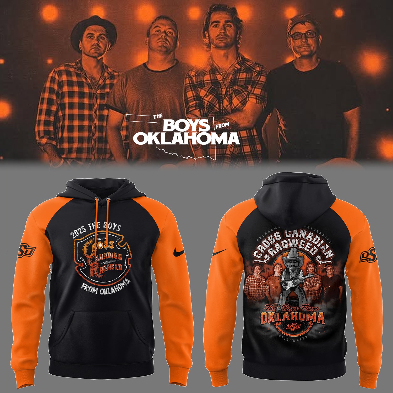 Cowboys Limited The Boys From Oklahoma Hoodie-PU25041120