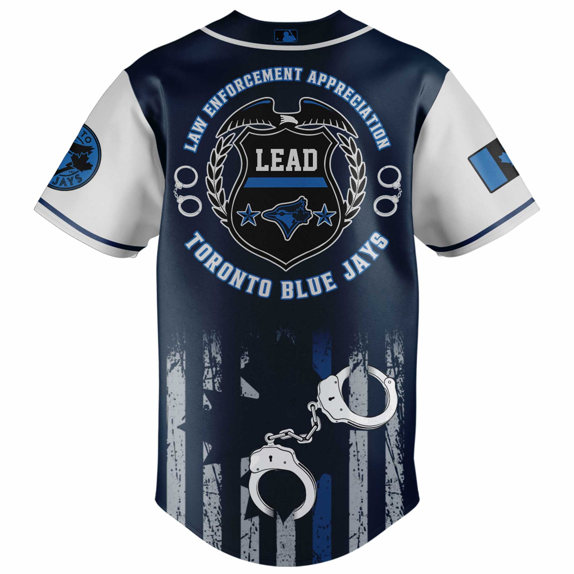 .    Toronto Blue Jays MLB x Law Enforcement Appreciation Day Jersey Limited