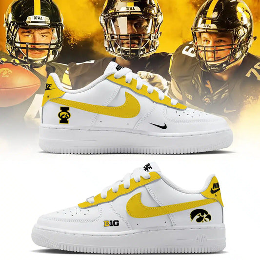 KNHQMGC Air Force Sneakers White Yellow