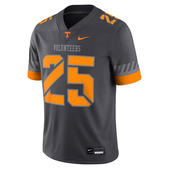 Limited Edition Tennessee Volunteers A Smokey Grey Football Jerseys