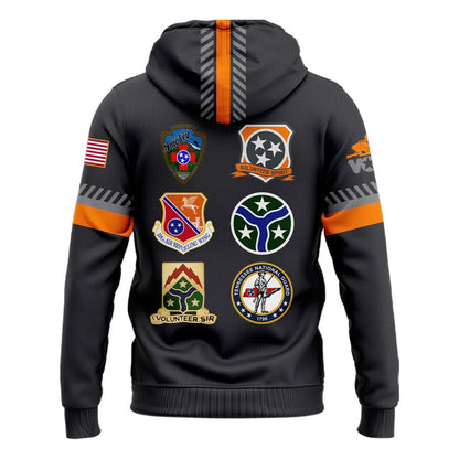 Special 2025 Smoke Grey Tennessee Volunteers Spirit Football Hoodie