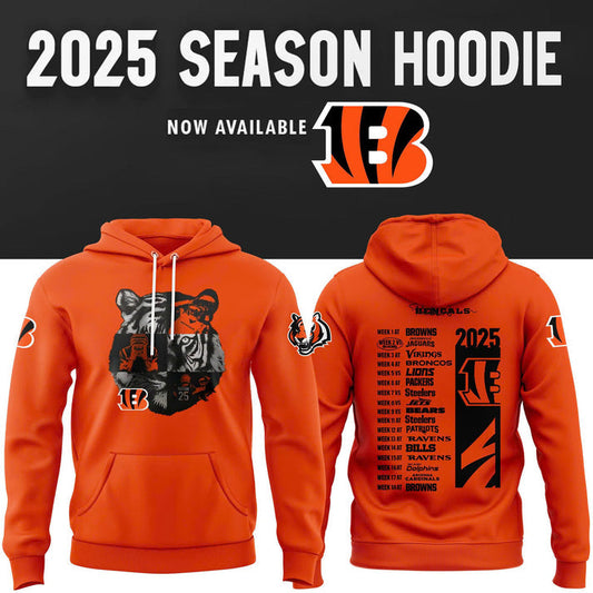 Cincinnati Bengals New Season 2025 Hoodie - Play-off Only Fan Don't Buy