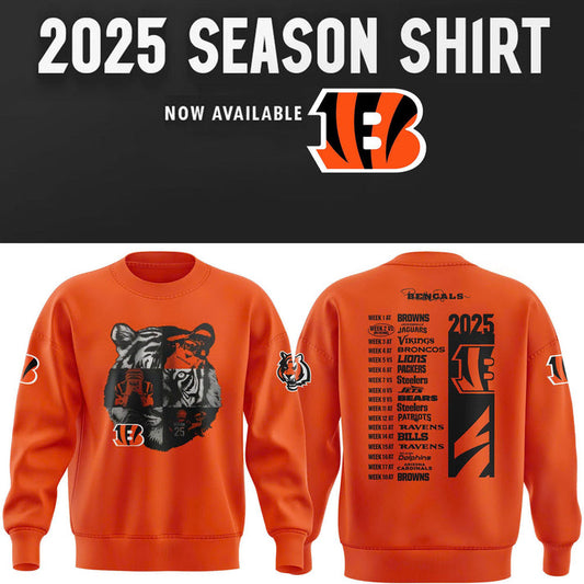 Cincinnati Bengals New Season 2025 Sweatshirt - Play-off Only Fan Don't Buy