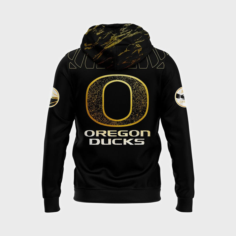Limited Edition Oregon Ducks '' Shoe Duck uniform '' Hoodie(Black) 2025