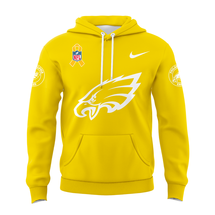 Philadelphia Eagles Childhood Cancer Awareness Day 2025 Hoodie v1