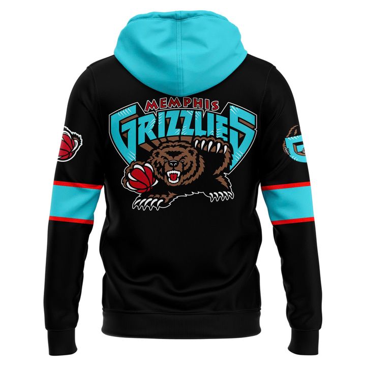 Memphis Grizzlies 25th Anniversary Classic Uniform Release Presented Hoodie 2025