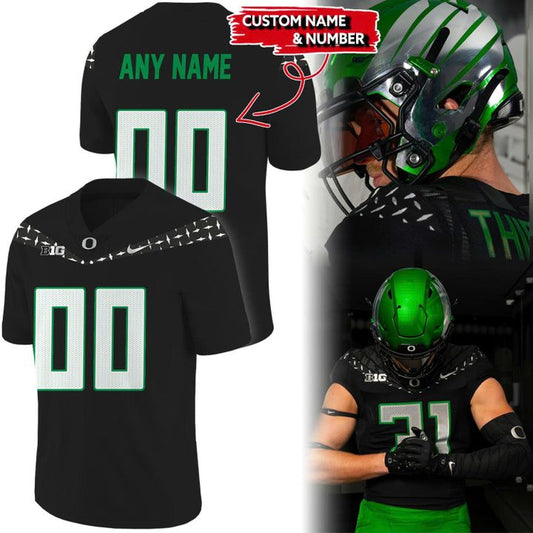 1c. New Version Oregon Football 2025 Football jersey for fans