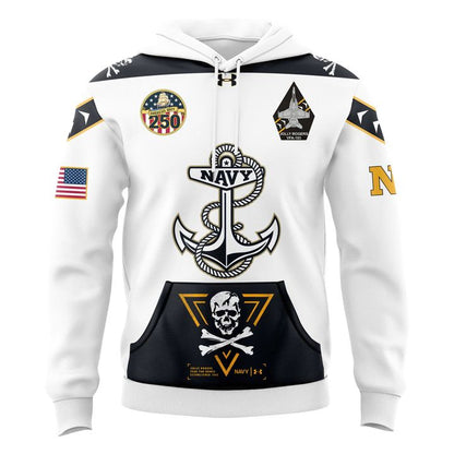 Navy Football - Navy 250th Birthday Celebration Night 2025 Hoodie