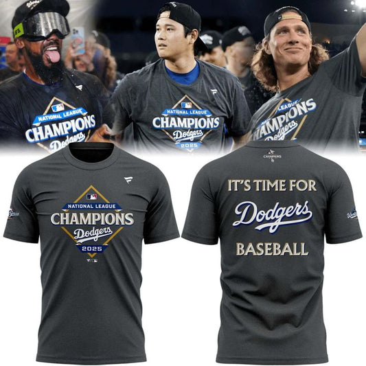 2025 Dodgers National League Champions T-Shirt