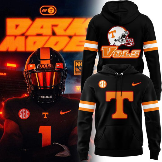 1a. Tennessee Football “Dark Mode” Hoodie – Exclusive Fan Edition