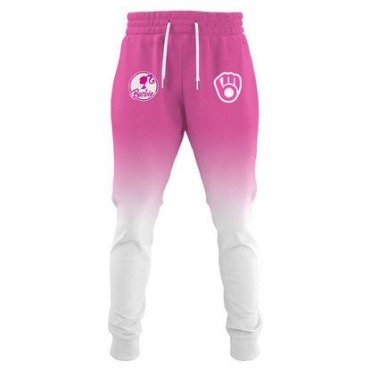 .    Milwaukee   Brewers MLB x Barbie Night Game Limited Edition Jersey 2025 v1