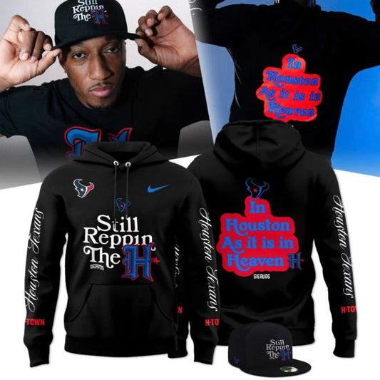 2. Lecrae x Houston Texans Black Limited Edition Hoodie