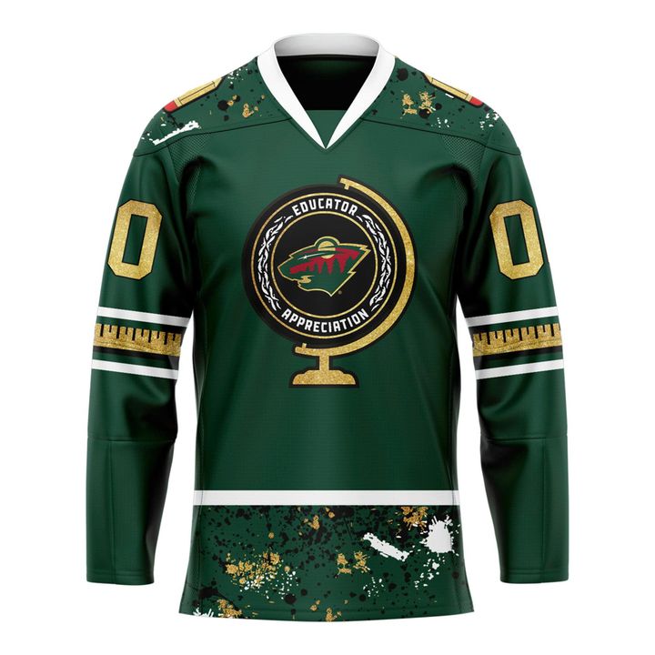 Minnesota Wild 2025 Educator Appreciation Night Jersey