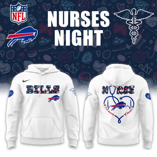 Buffalo Bills NURSES NIGHT Hoodie | Jogger | Cap V2