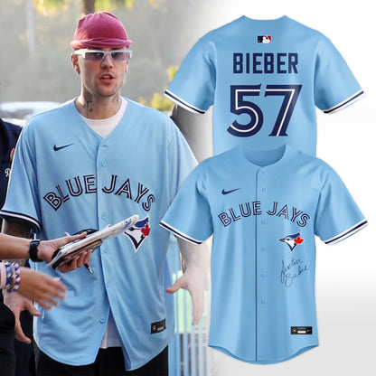 _Justin Bieber x Blue Jay 2025 Special Edition Jersey